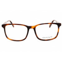 Gant Men's Eyeglasses - Dark Havana Acetate Rectangular Full Rim Frame | GA50079 052 ,