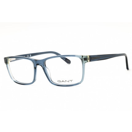 Gant Men's Eyeglasses - Grey Acetate Rectangular Full Rim Frame, 57mm | GA3177 020 ,