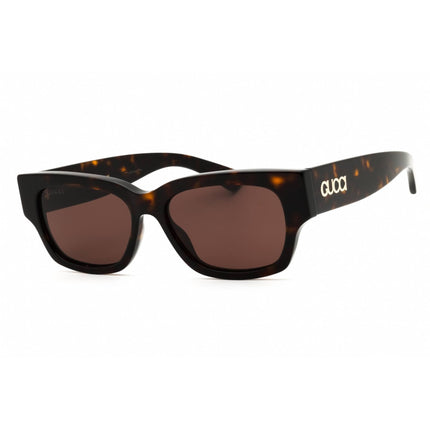 Gucci Men's Sunglasses - Havana Acetate Full Rim Rectangular Frame | GG1794S 002 ,