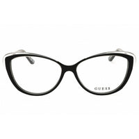 Guess Women's Eyeglasses - Black/Clear Acetate Full Rim Cat Eye Frame | GU2978 005 ,
