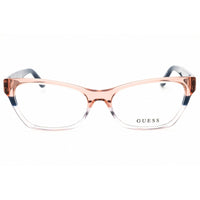 Guess Women's Eyeglasses - Blue/Clear Acetate Full Rim Cat Eye Frame | GU2979 092 ,