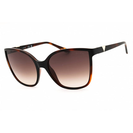 Guess Women's Sunglasses - Dark Havana Rectangular Shape Full Rim Frame | GU7748 52F ,