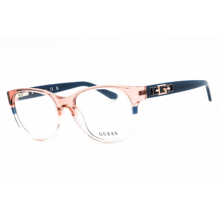 Guess Women's Eyeglasses - Blue/Other Acetate Round Shape Frame, 50mm | GU2980 092 ,