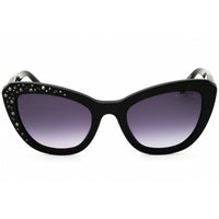Guess By Marciano Women's Sunglasses - Shiny Black Full Rim Frame | GM00016 01B ,