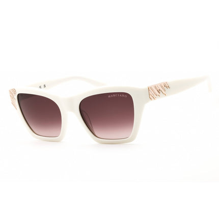 Guess By Marciano Women's Sunglasses - White Acetate Full Rim Frame | GM00024 21F ,
