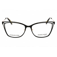 Guess By Marciano Women's Eyeglasses - Matte Black Metal Full Rim Frame | GM0310 002 ,