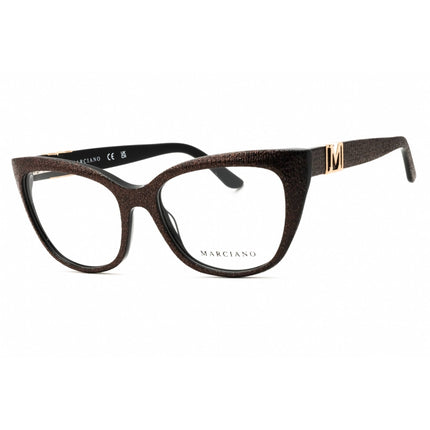 Guess By Marciano Women's Eyeglasses - Black/Brown Full Rim Frame | GM50008 005 ,