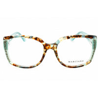 Guess By Marciano Women's Eyeglasses - Turquoise/Brown Plastic Frame | GM50012 089 ,
