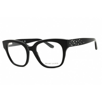 Guess By Marciano Women's Eyeglasses - Shiny Black Full Rim Frame | GM50017 001 ,