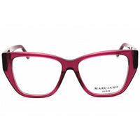 Guess By Marciano Women's Eyeglasses - Bordeaux/Fuchsia Acetate Frame | GM50019 071 ,