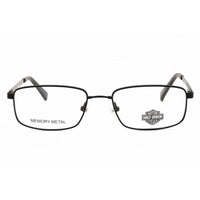 Harley Davidson Men's Eyeglasses - Matte Black Metal Full Rim Frame | HD0141T 002 ,