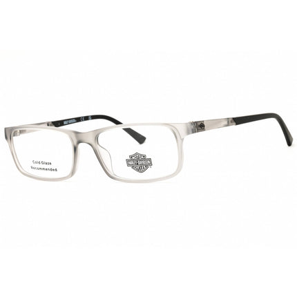 Harley Davidson Men's Eyeglasses - Grey/Black Rectangular Shape Frame | HD0151T 020 ,