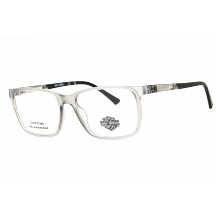 Harley Davidson Men's Eyeglasses - Grey/Black Rectangular Shape Frame | HD0152T 020 ,