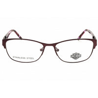 Harley Davidson Women's Eyeglasses - Matte Violet Metal Full Rim Frame | HD0540 082 ,