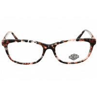 Harley Davidson Women's Eyeglasses - Pink/Brown Acetate Full Rim Frame | HD0578 074 ,