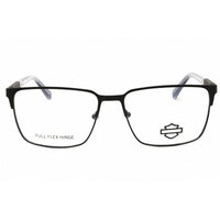 Harley Davidson Men's Eyeglasses - Matte Black Metal Full Rim Frame | HD0976 002 ,