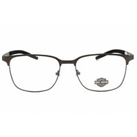 Harley Davidson Men's Eyeglasses - Matte Gunmetal Metal Full Rim Frame | HD50018 009 ,