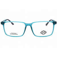 Harley Davidson Men's Eyeglasses - Matte Blue Rectangular Shape Frame | HD50021 091 ,
