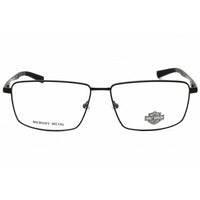 Harley Davidson Men's Eyeglasses - Matte Black Metal Full Rim Frame | HD50114 002 ,