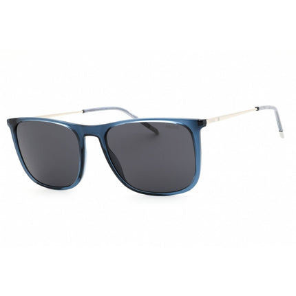 Hugo Men's Sunglasses - Blue Plastic Full Rim Rectangular Frame | HG 1319/S 0ECJ IR ,