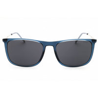Hugo Men's Sunglasses - Blue Plastic Full Rim Rectangular Frame | HG 1319/S 0ECJ IR ,