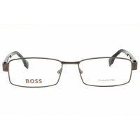 Hugo Boss Men's Eyeglasses - Dark Ruthenium/Green Full Rim Frame | BOSS 1519 0ASR ,