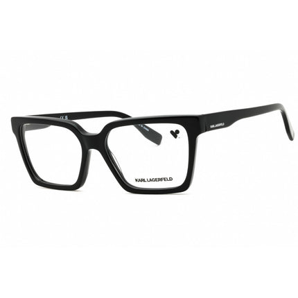 Karl Lagerfeld Men's Eyeglasses - Black Acetate Rectangular Frame | KL6097 001 ,