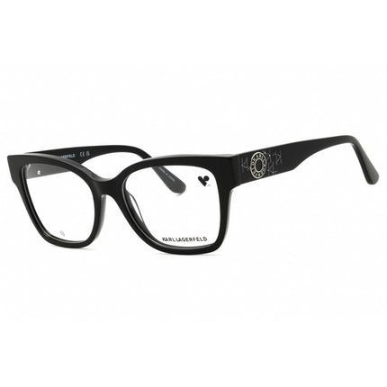 Karl Lagerfeld Women's Eyeglasses - Black Acetate Full Rim Frame | KL6111R 001 ,