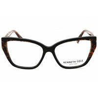 Kenneth Cole New York Women's Eyeglasses - Black/Brown Acetate Frame | KC50014 005 ,