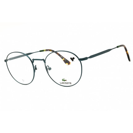 Lacoste Men's Eyeglasses - Blue Color Metal Full Rim Round Shape Frame | L2308 410 ,
