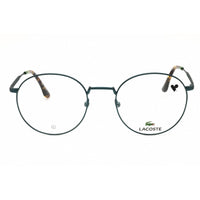Lacoste Men's Eyeglasses - Blue Color Metal Full Rim Round Shape Frame | L2308 410 ,