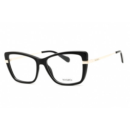 Max & Co Women's Eyeglasses - Shiny Black Injected Propionate Frame | MO5113 001 ,