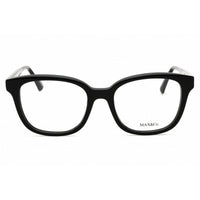 Max & Co Women's Eyeglasses - Shiny Black Acetate Rectangular Frame | MO5144 001 ,