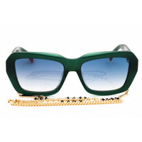 Missoni Women's Sunglasses - Green Plastic Full Rim Frame | MIS 0193/G/S 01ED I4 ,
