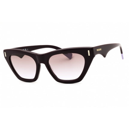 Missoni Women's Sunglasses - Plum Plastic Cat Eye Shape Frame | MIS 0205/S 00T7 QR ,
