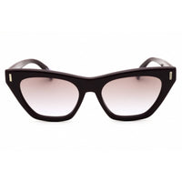 Missoni Women's Sunglasses - Plum Plastic Cat Eye Shape Frame | MIS 0205/S 00T7 QR ,