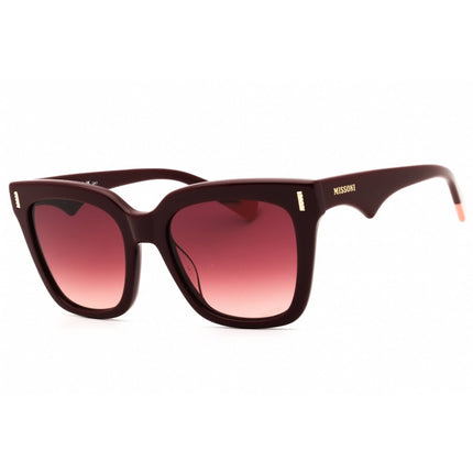 Missoni Women's Sunglasses - Burgundy Plastic Full Rim Frame | MIS 0206/G/S 0LHF 3X ,