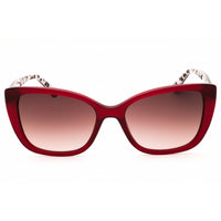 Moschino Love Women's Sunglasses - Carmine Red Acetate Frame | MOL073/S 0WGX HA ,