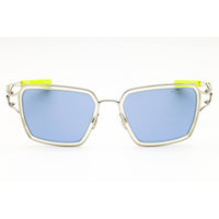 Nike Unisex Sunglasses - Silver/Yellow Metal Full Rim Frame | VEIL PRISM EV24049 041 ,