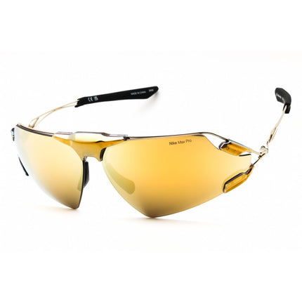Nike Men's Sunglasses - Gold/Black Titanium Rimless Frame | ZEUS EDGE EV24030 700 ,
