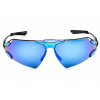 Nike Men's Sunglasses - Blue/Black Titanium Rimless Frame | ZEUS EDGE EV24030 410 ,