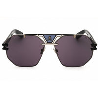 Philipp Plein Men's Sunglasses - Shiny Gunmetal/Black Full Rim Frame | SPP077V 0K59 ,