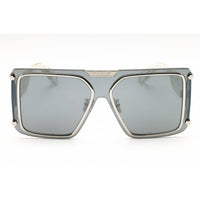 Philipp Plein Unisex Sunglasses - Shiny Palladium Full Rim Frame | SPP096M 99579X ,