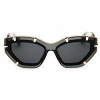 Philipp Plein Women's Sunglasses - Shiny Transparent Grey Plastic Frame | SPP099V 0819 ,