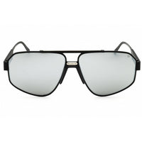 Philipp Plein Unisex Sunglasses - Semi-Matte Black Aviator Shape Frame | SPP106M 541X ,
