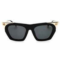 Philipp Plein Women's Sunglasses - Shiny Black/Gold Full Rim Frame | SPP134S 0700 ,