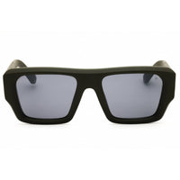 Philipp Plein Unisex Sunglasses - Matte Green Acetate Full Rim Frame | SPP144 C02X ,