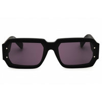 Philipp Plein Unisex Sunglasses - Matte Black Acetate Full Rim Frame | SPP150 0703 ,