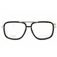Philipp Plein Men's Eyeglasses - Palladium/Black Metal/Acetate Frame | VPP063M 0K07 ,