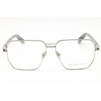 Philipp Plein Men's Eyeglasses - Palladium/Grey Metal/Acetate Frame | VPP114M 0H48 ,